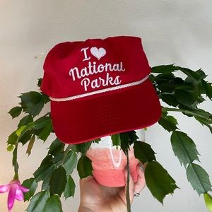 I love National parks vintage style hat